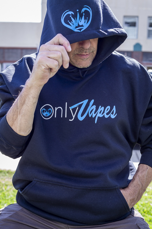 Only Vapes Blue Hoodie